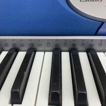 E-481 CASIO カシオ LK-65 光ナビゲーション 電子ピアノ 電子キーボード 61鍵盤 中古現状品_画像6