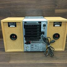 □B-676 KENWOOD ケンウッド ミニコンポ RXD-SV3MD 2005年製 システムコンポ オーディオ機器 通電確認済み。簡易音出し確認済み。_画像3