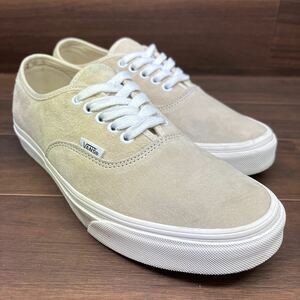 D-23 VANS バンズ AUTHENTIC オーセンティック スエード カジュアルスニーカー ウォーキングスニーカー ベージュ メンズ 26.5cm