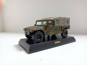 京商1/64 ミリタリービークルミニカーコレクション 　高機動車 迷彩柄