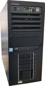 ●[Windows Server 2012 R2] HITACHI HA8000/TS10 AM1 ミニタワーサーバ (4コア Xeon E3-1220 v3 3.1GHz/12GB/2.5inch 600GB SAS*2/RAID)