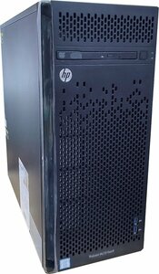 ●[Redhat 7.3] タワー型 hp Proliant ML110 GEN9 (4コア Xeon E5-2603 v3 2.8GHz/16GB/3.5inch SATA 500GB*3/B140i RAID/DVD)