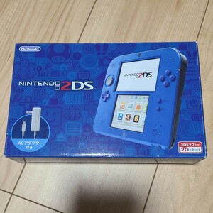 [ almost unused ] Nintendo 2DS blue 