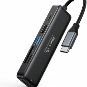 【新品】iDsonix USB-CマルチポートUSBハブ 4イン1