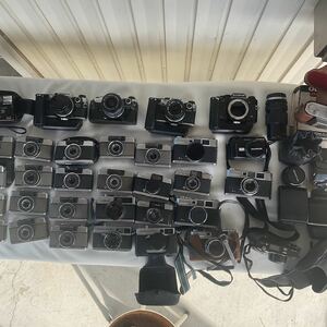 OLYMPUS フィルムカメラ ３２台レンズ2ストロボ3