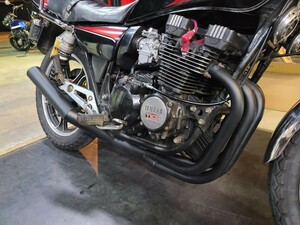 受注生産 XJ400E XJ400D XJ550 ショート管 ブラック マフラー 国内生産 ヤマハ