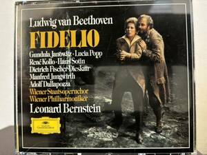 ベートーヴェン フィデリオ　バーンスタイン指揮　ウィーン・フィルハーモニー　解説書は付属しません　2CD