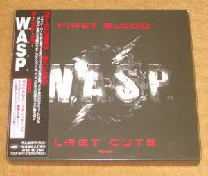 帯付き初回限定盤CD☆ザ・ベスト・オブ・W.A.S.P.／ファースト・ブラッド…ラスト・カッツ（TOCP-8072） WASP／FIRST BLOOD..LAST CUTS