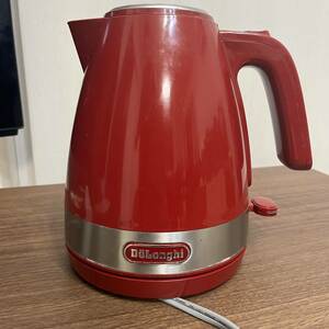 DeLonghi 電気 ケトル KB LA1200J-R デロンギ動作確認品