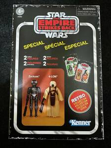 スターウォーズ Star Wars RETROシリーズ 4-LOM & ザッカス Zuckuss 2-Pack 3.75インチ