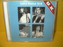 【CD】U.K.「Santa Monica 1978」MIKE MILLARD_画像1