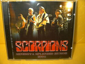 【2CD】SCORPIONS「MINESOTA SPLENDID RUMOR 2004」