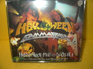 【3CD】HELLOWEEN/GAMMA RAY「HELLISH ROCK PART Ⅱ IN OSAKA」