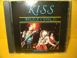 【CD】KISS「BOXX（VOL.2）LIVE IN EUROPE 1984」