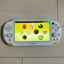 SONY PSVITA PCH-2000 ZA13 1GB 本体 wifiモデル 動作品 初期化 ソニー ピーエス ビータ ヴィータ プレイステーション プレステ 送料無料_画像1