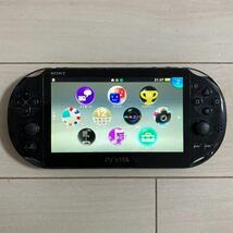 SONY PSVITA PCH-2000 ZA11 1GB 本体 wifi モデル 初期化 ソニー ピーエス ビータ ヴィータ プレイステーション PlayStation PS 送料無料_画像1