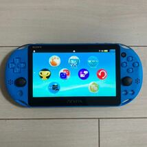 SONY PSVITA PCH-2000 ZA23 1GB 本体 wifi 動作品 初期化 ソニー ピーエス ビータ ヴィータ PlayStation プレイステーション PS 送料無料_画像1