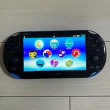 SONY PSVITA PCH-2000 1GB 本体 wifi 動作品 初期化 ソニー ピーエス ビータ ヴィータ プレイステーション PlayStation プレステ 送料無料_画像1