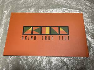 中森明菜 パンフレット AKINA TRUE LIVE