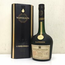 未開栓/クルボアジェ/コニャック/ナポレオン/courvoisier/cognac/ブランデー/箱付き/ヴィンテージ/750ml/40％/PC11_画像1