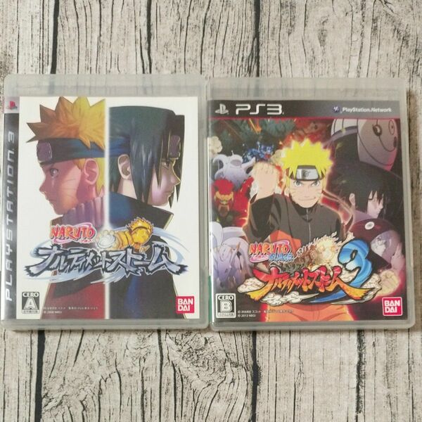 【PS3】 NARUTO -ナルト- ナルティメットストーム [通常版］／疾風伝 ナルティメットストーム