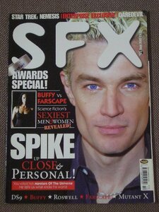 SFX #95 September 2002 (Future) SF系映画、テレビシリーズ専門誌