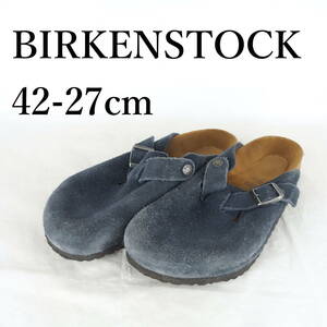 MK4006*BIRKENSTOCK*ビルケンシュトック*メンズサンダル*42-27cm*紺系*