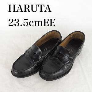 MK4082*HARUTA*ハルタ*ジュニアローファー*23.5cmEE*黒