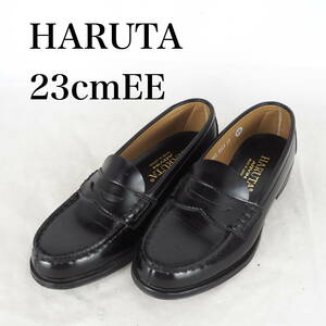 MK4128*HARUTA*ハルタ*ジュニアローファー*23cmEE*黒