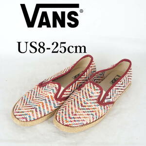 MK4420*VANS*バンズ*メンズスリッポンシューズ*US8-25cm*赤系