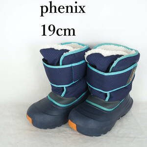 EB4691*phenix*フェニックス*ジュニアスノーブーツ*19cm*ネイビー