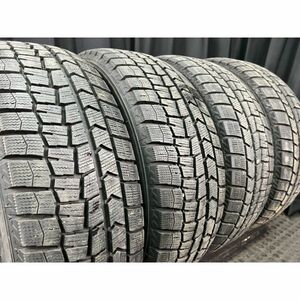 ダンロップ WINTER MAXX WM02 205/65R15 4本SET◇2019~2020年製6~8分山スタッドレスタイヤ◇中古 特筆すべき損傷なし◇ステップワゴン等に