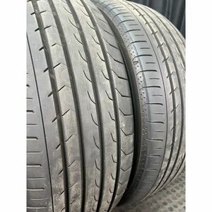 ヨコハマ BluEarth RV03 225/60R17 99H 日本製 2本SET◇2022年製7分山オンロードタイヤ◇中古 傷あり/エア漏れなし◇アルファード等に