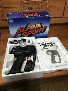 当時物 JR-PROPO ALPINA SPORT アルピナ BEC プロポセット 中古品