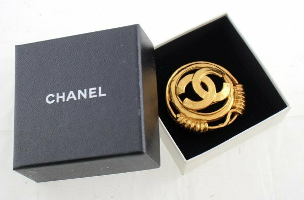 ◆ CHANEL / シャネル ブローチ 94P 1994年製 ココマーク GP ゴールド ヴィンテージ 143023