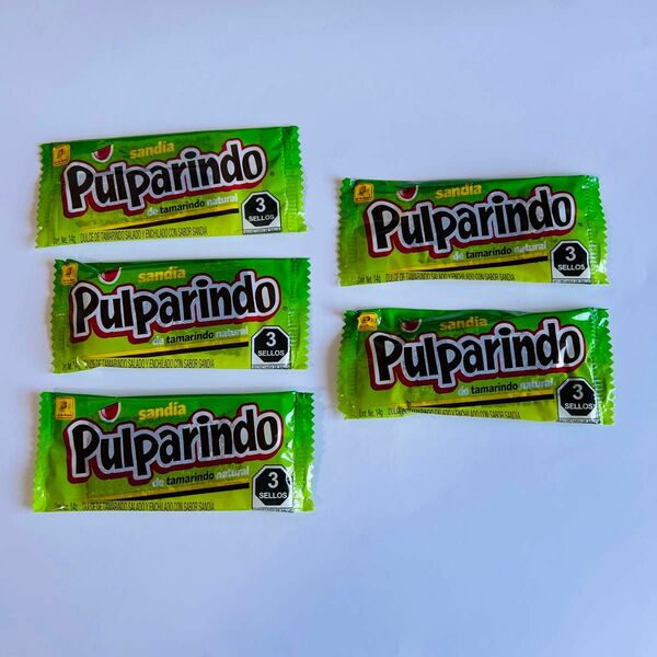 タマリンドのお菓子　プルパリンド Pulparindo (5コ) スイカ味