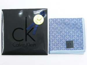  unused Calvin Klein Calvin Klein handkerchie present blue 