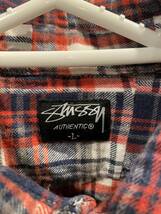 STUSSY ステューシー シャツ 長袖 古着 Ｌサイズ ④_画像3