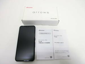 スマホ祭 1円スタート！ ドコモ アローズ F51-B ネイビー 判定〇 通電確認済 未使用 箱付 携帯 本体 docomo arrows We