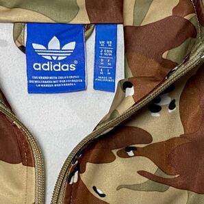 美品 デザートカモ adidas オリジナルス 迷彩 ファイヤーバード トラックジャケット ジャージ O アディダス トレフォイルロゴ 正規品の画像6