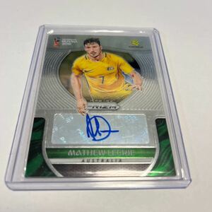 ★【マシュー・レッキー オーストラリア】2018 Panini Prizm World Cup 直筆サインカード★即決