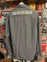 good enough ギンガムチェックBDシャツ ブラック 黒 L グッドイナフ goodenough 藤原ヒロシ fragment フラグメント wtaps neighborhood_画像1