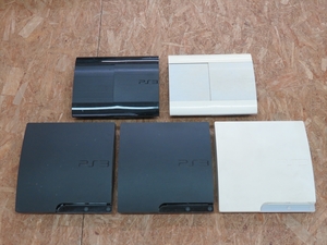 完全ジャンク品 PS3 本体のみ 計5台 セット 160GB/250GB/(1TB) 送料無料c17