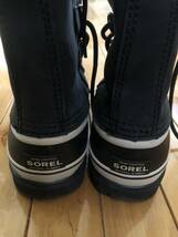 SOREL ソレル スノーブーツ 24cm ブーツ黒_画像5