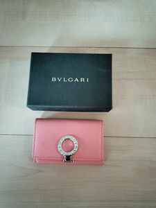 ブルガリ　ピンク　小物入れ、コインケース ブルガリ BVLGARI ピンク