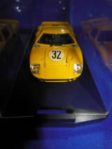 1/43　BANG　フォード　FORD　GT40　1968年　黄　NO.32　イタリア製　MADE IN ITALY_画像8