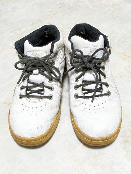 ティンバーランド　ホワイト　ブーツ　シューズ　メンズ　レディース　靴　シューズ　サイズ　5W ホワイト　23.5cm