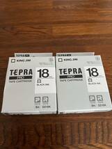 【TEPRA PRO テプラ18mm】白色2個セット_画像2