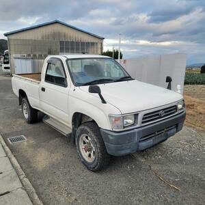 （売切）LN169 ハイラックスピックアップシングルキャブ4WD！軽油 HILUX SINGLE CAB REGULAR ダットサン ダットラ）徳島県