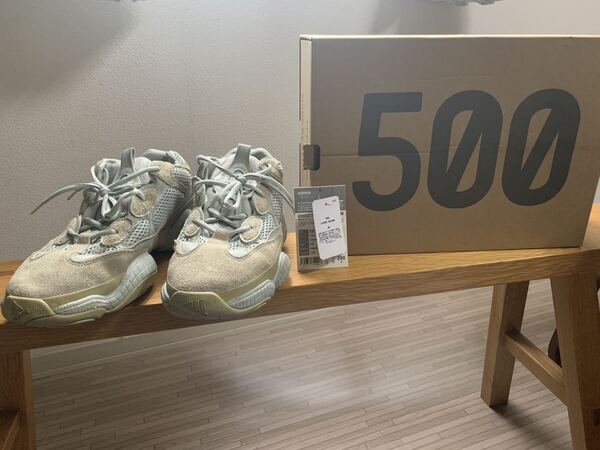 箱 タグ adidas yeezy 500 28.0cm ソルト アディダス スニーカー